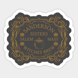 Sanderson Sister Brewing Co. Sanderson Sister. Halloween. Sticker